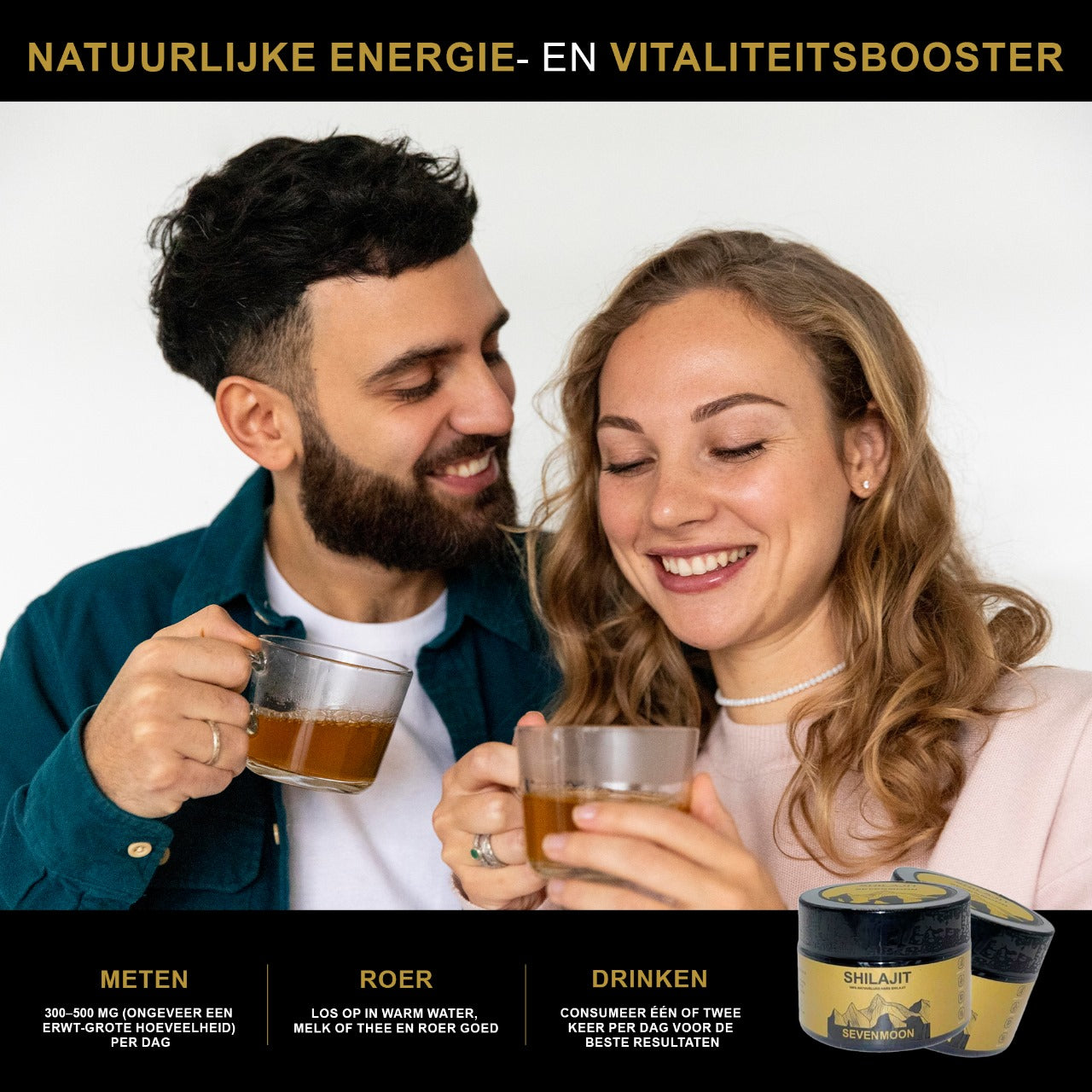 Sevenmoon® | Himalaya Shilajit Resin Supplement 100% Pure